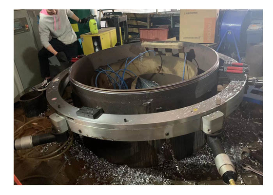 Hydraulic Split Frame  Cold Cutting Machine For Heavy Wall Pipes